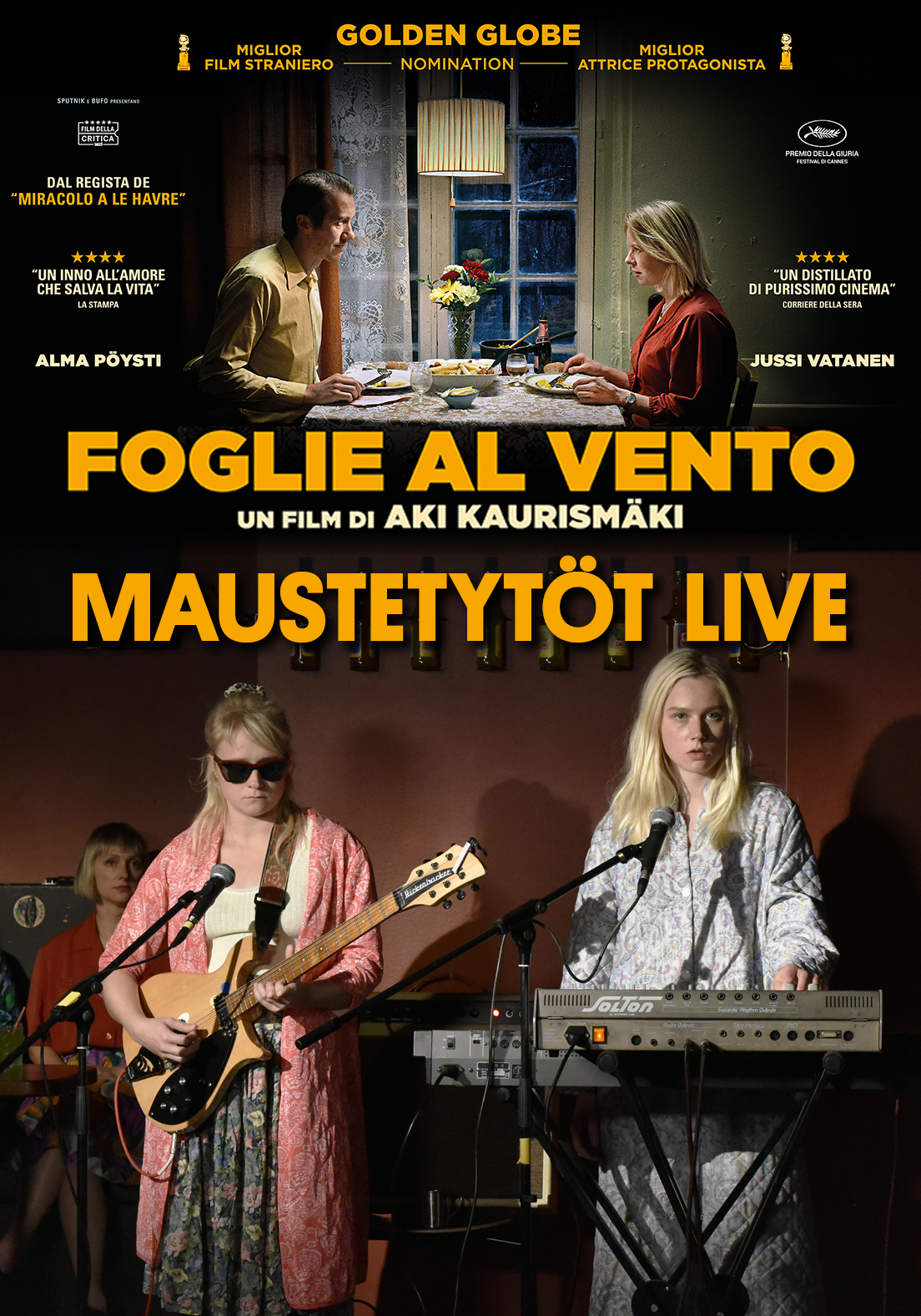 FOGLIE AL VENTO + MAUSTETYTOT LIVE – Cinema Beltrade